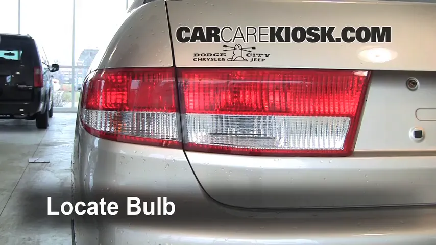 2004 Honda Accord EX 2.4L 4 Cyl. Sedan (4 Door) Lights Reverse Light (replace bulb)